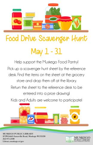 food drive poster