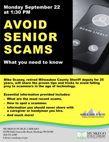 Avoid Senior Scams
