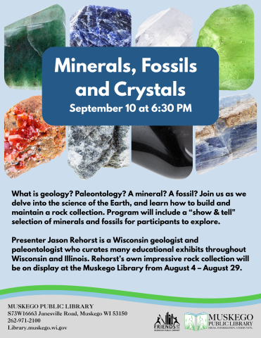 Minerals, Fossils, and Crystals