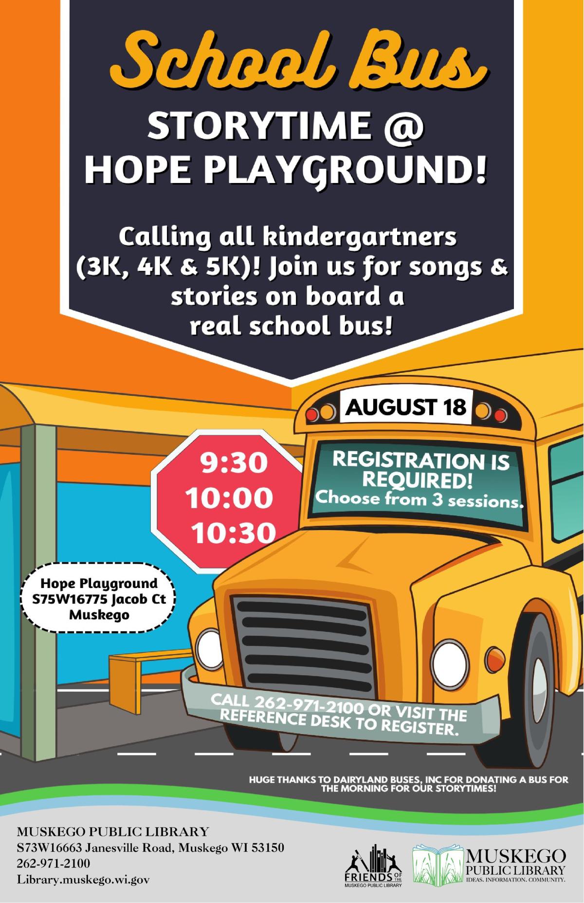 School Bus Storytime