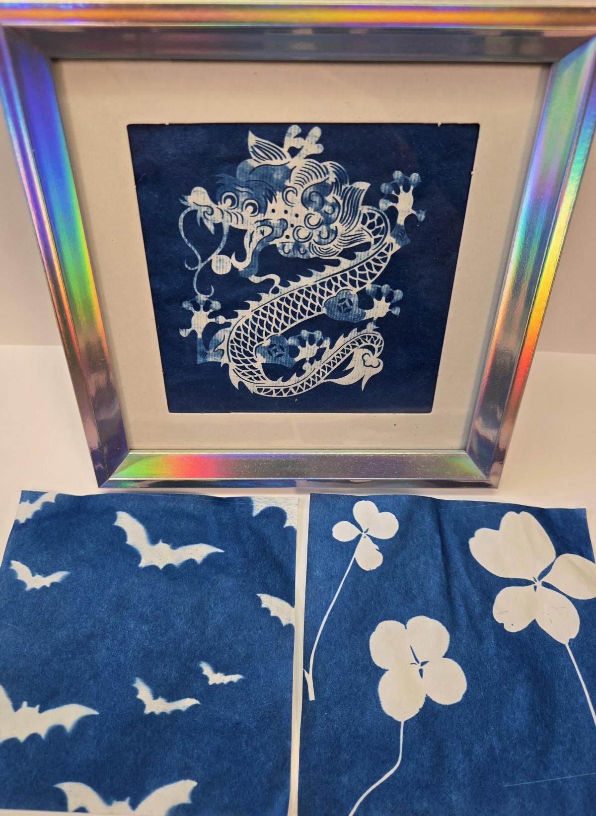 cyanotype prints