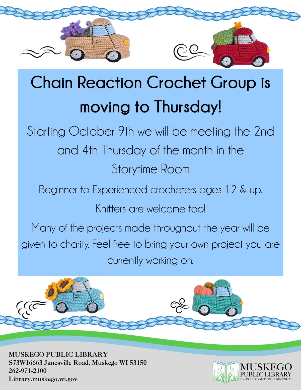 Chain Reaction Thursday Evenings